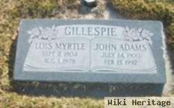 Lois Myrtle Gillespie