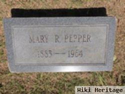 Mary Florence Ruffin Pepper