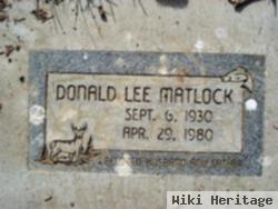 Donald Lee Matlock