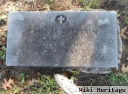 John M Brittain