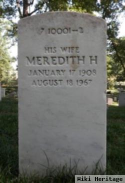Meredith H Bookout