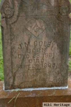 James Marion "j. M." Coley