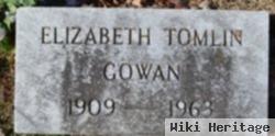 Martha Elizabeth "lizzie" Tomlin Gowan