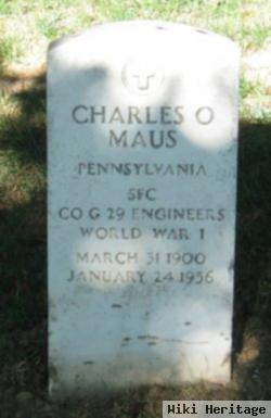 Charles O Maus