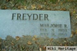 Marjorie R Freyder