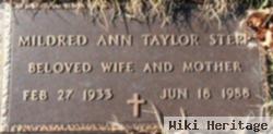 Mildred Ann Taylor Stepp