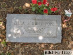 Zella Elizabeth Schultz Pope