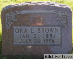 Ora L. Cook Brown