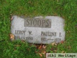 Leroy W Stoops