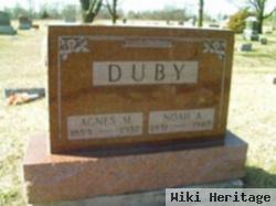 Agnes M Duby