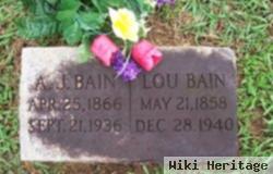 Louisa Caroline "lou" Bain