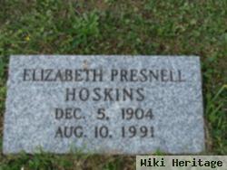 Elizabeth Presnell Hoskins