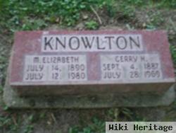 Gerry H Knowlton