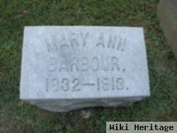 Mary Ann Coleman Barbour