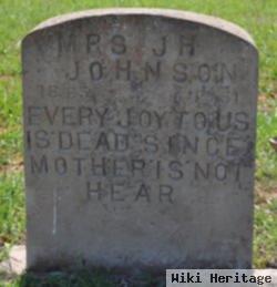 Mrs J. H. Johnson