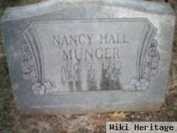 Nancy Wilmeth Hall Munger