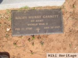 Ralph Murry Garrett