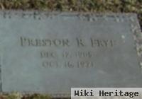 Preston Robertson Frye