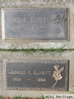 Effie M Elliott