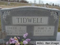 Ollie E Tidwell