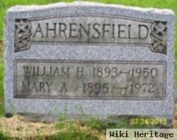 William H Ahrensfield