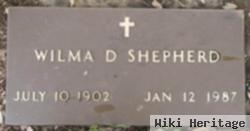 Wilma Deborah Bunch Shepherd