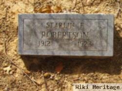 Starlin F. Robertson