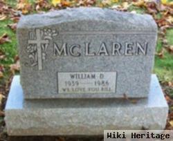 William D Mclaren