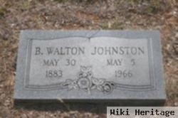 B Walton Johnston