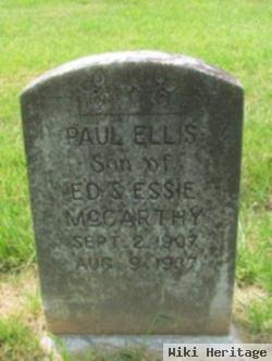 Paul Ellis Mccarthy