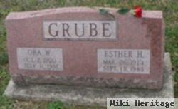 Esther Hannah Presler Grube