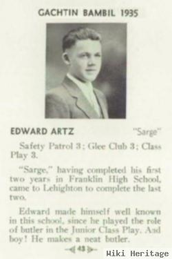 Edward W Artz