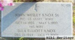 John Wesley Knox, Sr