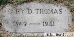 Mary D Thomas