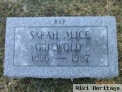 Sarah Alice Griswold