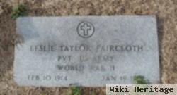 Pvt Leslie Taylor Faircloth