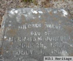 Mildred Irene Johnson