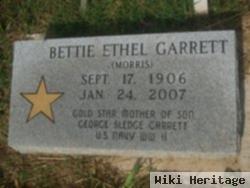 Bettie Ethel Morris Garrett