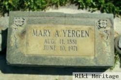 Mary A. Yergen