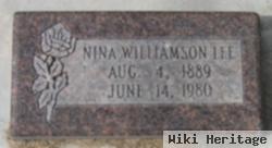 Nina Martha Williamson Lee