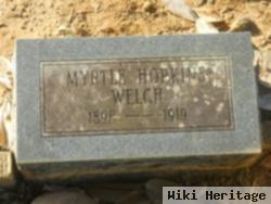 Myrtle Hopkins Welch