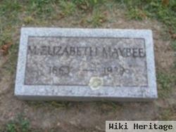 Mary Elizabeth Cramer Maybee