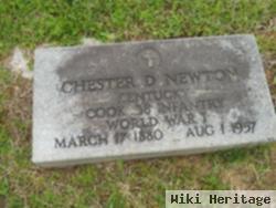 Chester D Newton