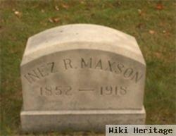 Inez Radcliff Maxson