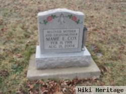 Mame E. Harr Cox