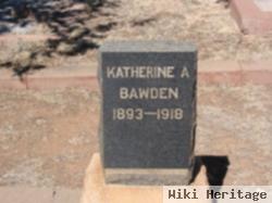Katherine A Bawden
