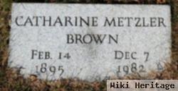 Catharine Metzler Brown