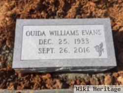 Ouida Williams Evans