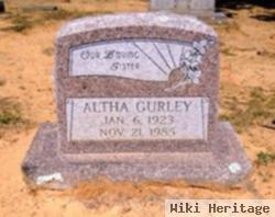 Altha Gurley