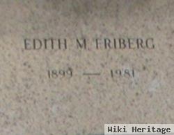 Edith M Friberg